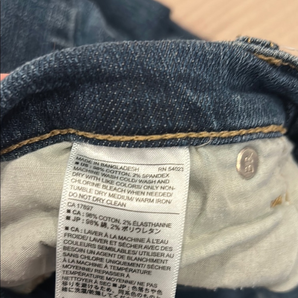 Banana Republic Women's Straight Leg Jeans - Medium Blue - Picture 4 of 8